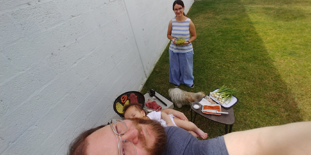 carne y familia en aislamiento